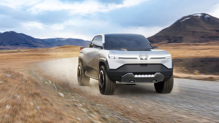 Thiết kế của VF Wild là sản phẩm của sự hợp tác giữa VinFast và Công ty thiết kế Gomitiv (Australia).