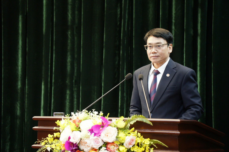 Đồng chí Nguyễn Đông Bắc, Tổng Biên tập Báo và Đài Phát thanh Truyền hình Lạng Sơn.