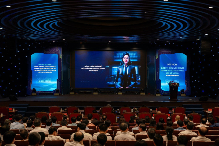 Trợ lý ảo đang thực sự tạo ra những thay đổi bước ngoặt trong hoạt động hàng ngày của ngành tòa án. Đây là sản phẩm được Tập đoàn Viettel phát triển. Trợ lý ảo đang thực sự tạo ra những thay đổi bước ngoặt trong hoạt động hàng ngày của ngành tòa án. Đây là sản phẩm được Tập đoàn Viettel phát triển.