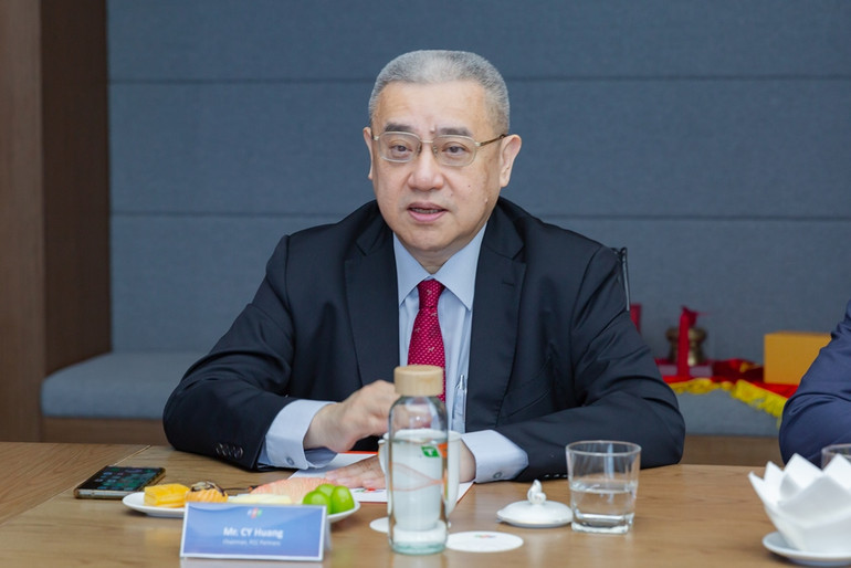 Ông CY Huang, Chủ tịch Công ty FCC Partners hy vọng sau hợp tác, hai bên sẽ cùng nhau tạo nên những giá trị bền vững.