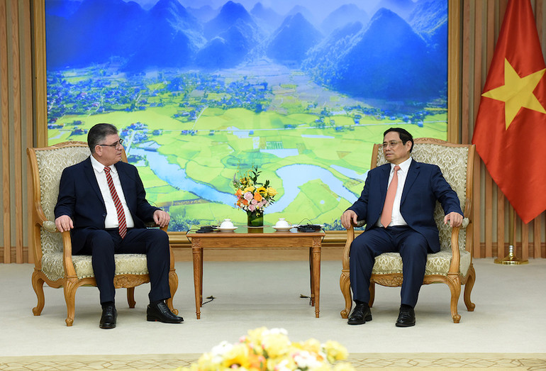 Quang cảnh buổi tiếp