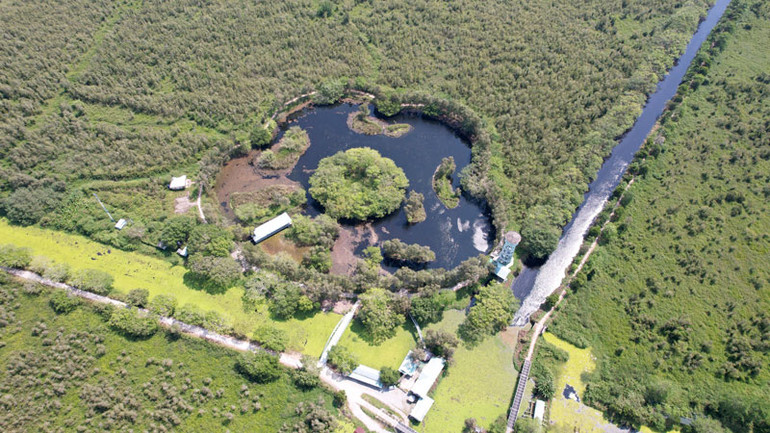 Một góc Vườn quốc gia U Minh Thượng.