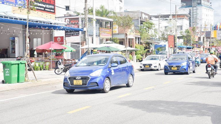 Giao thông trên đảo Phú Quốc.