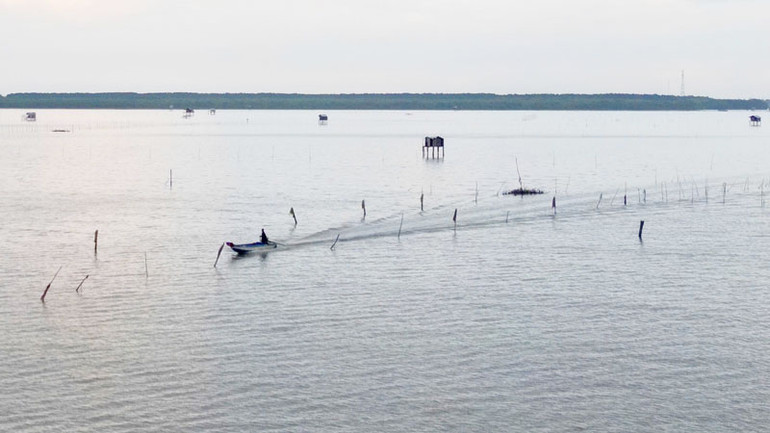 Vùng ven biển Kiên Giang. (Ảnh: THỦY NGUYÊN)
