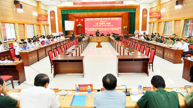 Quang cảnh khai mạc.