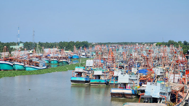 Tàu cá Kiên Giang.