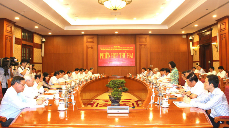 Phiên họp thứ 2 Ban Chỉ đạo Tổng kết một số vấn đề lý luận và thực tiễn về công cuộc đổi mới theo định hướng xã hội chủ nghĩa trong 40 năm qua ở Việt Nam.