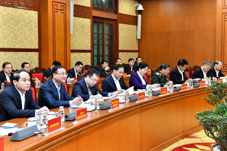 Các đại biểu tham dự Hội nghị. (Ảnh: ĐĂNG KHOA) Các đại biểu tham dự Hội nghị. (Ảnh: ĐĂNG KHOA)