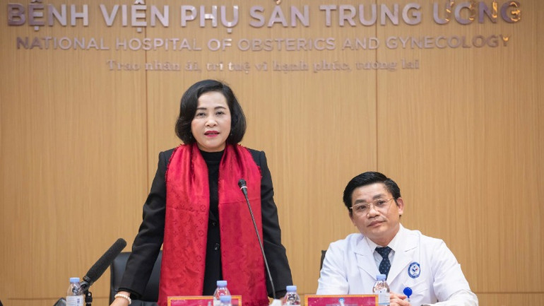 Phó Chủ tịch Quốc hội Nguyễn Thị Thanh phát biểu.