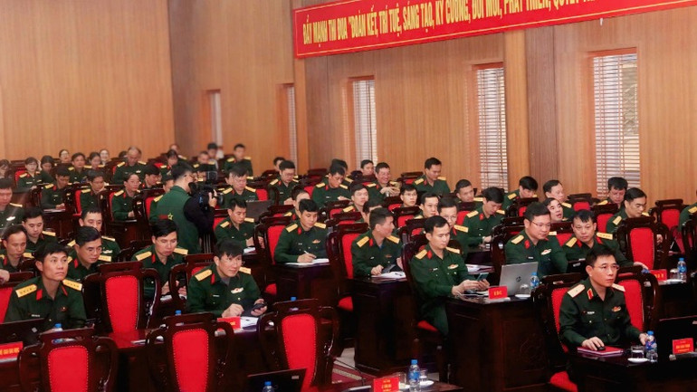 Các học viên tham gia tập huấn.