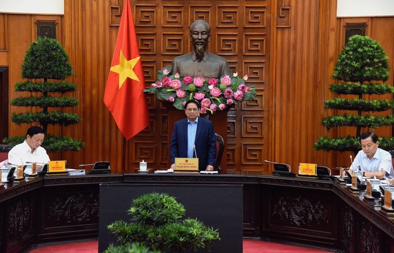 Thủ tướng Phạm Minh Chính dự và chủ trì hội nghị Thủ tướng Phạm Minh Chính dự và chủ trì hội nghị