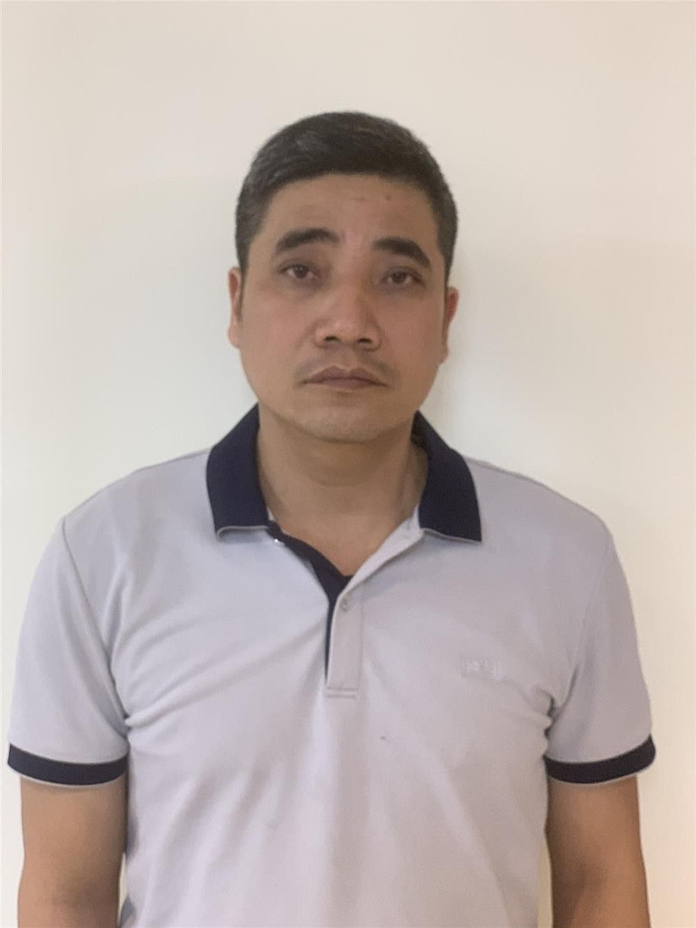 Bị can Trần Mạnh Hùng.