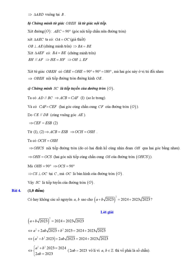 Gợi ý giải do các giáo viên nhóm Toán Tiểu học - THCS - THPT Việt Nam thực hiện