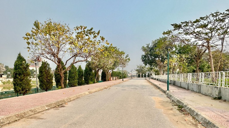 Tuyến đường được lựa chọn gắn biển, đặt tên Raymonde hiện đã được đầu tư đồng bộ, hiện đại.