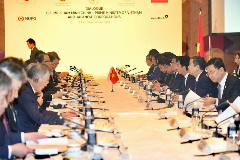 Quang cảnh buổi tọa đàm. (Ảnh: THANH GIANG)