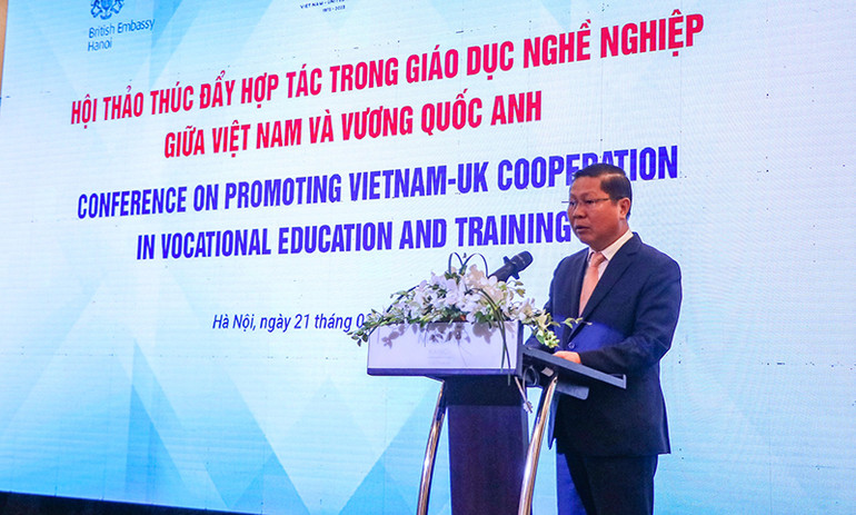 Thứ trưởng Lê Tấn Dũng phát biểu tại hội thảo. (Ảnh: Nhật Quang) Thứ trưởng Lê Tấn Dũng phát biểu tại hội thảo. (Ảnh: Nhật Quang)