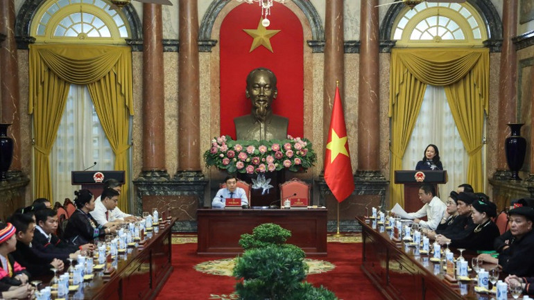 Toàn cảnh buổi gặp mặt.