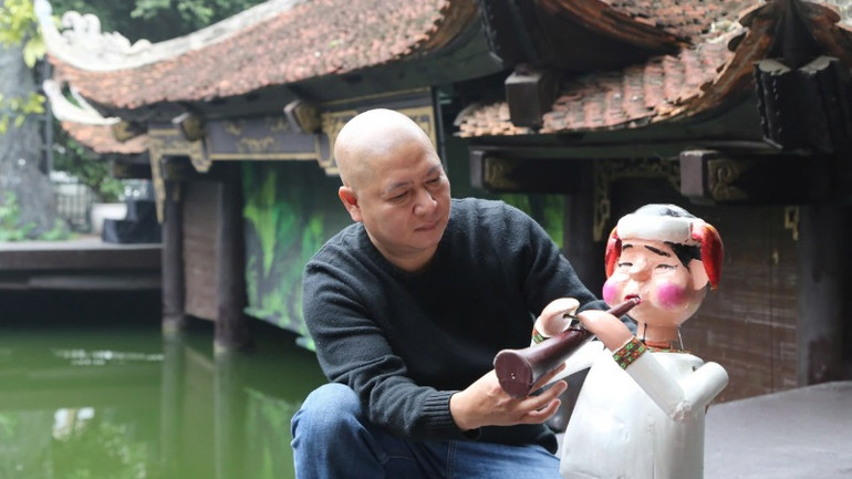 Các nhân vật rối rất sinh động, có hồn...