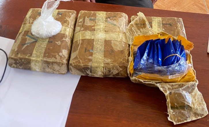 Toàn bộ ma túy do Bộ đội biên phòng Điện Biên thu giữ từ đối tượng Pơn Mạ Nì Vòn.