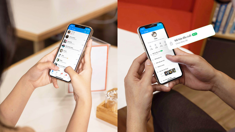 Với mã hóa E2EE, chỉ thiết bị của người gửi và người nhận mới đọc được nội dung của tin nhắn.