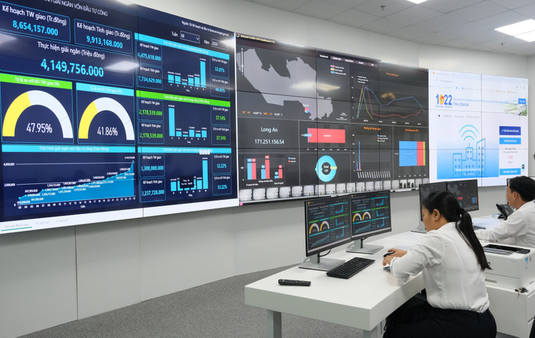 Trung tâm Điều hành thông minh, hướng tới một “Long An số”.