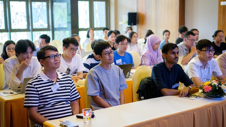 Đây là cơ hội để các học viên giao lưu, kết nối mạng lưới đồng nghiệp khoa học cùng lĩnh vực. Đây là cơ hội để các học viên giao lưu, kết nối mạng lưới đồng nghiệp khoa học cùng lĩnh vực.