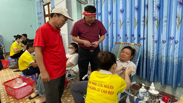 Phong trào hiến máu tình nguyện tại tỉnh Bình Định ngày càng phát triển và đạt được những kết quả rất đáng khích lệ.