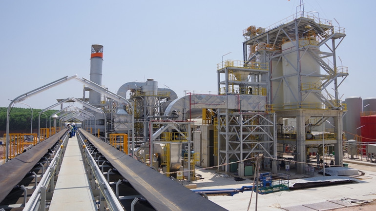 Dự án có diện tích 8ha, tổng vốn đầu tư gần 900 tỷ đồng, quy mô công suất lớn, công nghệ hiện đại.