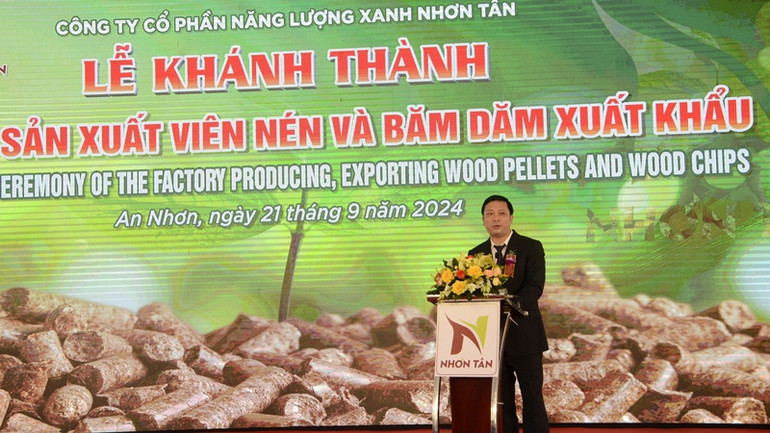 Ông Lê Hoài Ngọc, Chủ tịch Hội đồng quản trị Công ty Cổ phần Nhơn Tân Holdings phát biểu tại buổi lễ. Ông Lê Hoài Ngọc, Chủ tịch Hội đồng quản trị Công ty Cổ phần Nhơn Tân Holdings phát biểu tại buổi lễ.