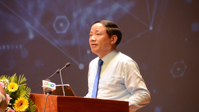 Đồng chí Phạm Anh Tuấn, Chủ tịch Ủy ban nhân dân tỉnh Bình Định nhấn mạnh, muốn làm công nghệ phải tập trung nâng cao chất lượng nguồn nhân lực.