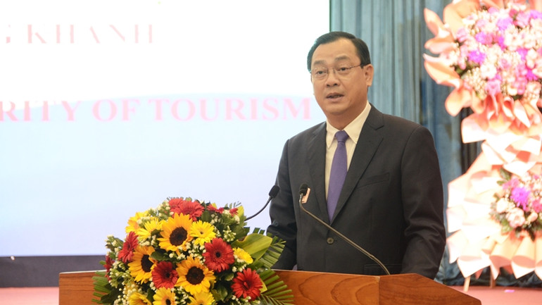 Ông Nguyễn Trùng Khánh, Cục trưởng Du lịch Quốc gia Việt Nam (Bộ Văn hóa, Thể thao và Du lịch) đã có những chia sẻ quý báu tại hội nghị.