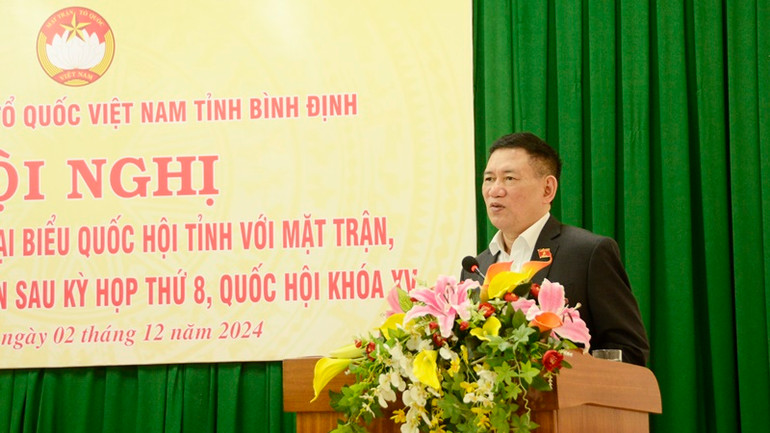 Phó Thủ tướng Chính phủ Hồ Đức Phớc đánh giá cao những ý kiến tâm huyết, trách nhiệm của cử tri trong tỉnh. Phó Thủ tướng Chính phủ Hồ Đức Phớc đánh giá cao những ý kiến tâm huyết, trách nhiệm của cử tri trong tỉnh.