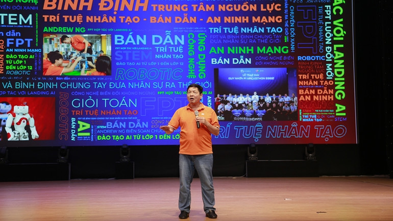 Ông Trương Gia Bình, Chủ tịch Hội đồng quản trị Tập đoàn FPT đã có những chia sẻ quý báu tại sự kiện.