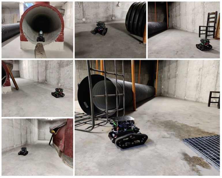 Hình ảnh robot đang thu thập các thông số trong tòa nhà. Ảnh: Fernández Talavera và các cộng sự.