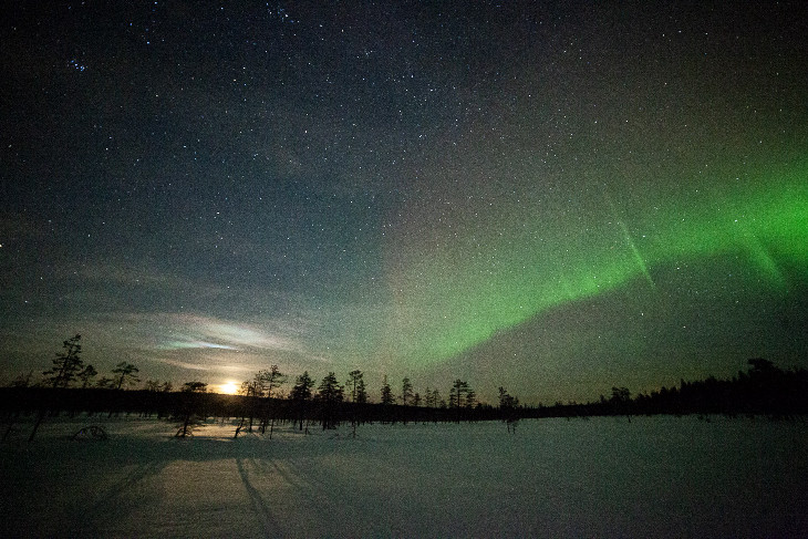 Mây tầng bình lưu ở vùng cực được chụp tại Phần Lan vào ngày 26/ 1. Ảnh: Finn Snaterse. Mây tầng bình lưu ở vùng cực được chụp tại Phần Lan vào ngày 26/ 1. Ảnh: Finn Snaterse.