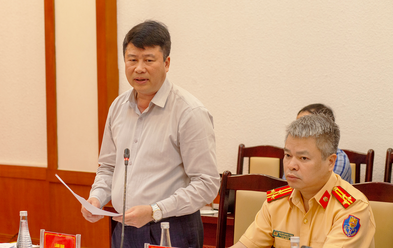 Phó Chủ tịch Ủy ban nhân dân thành phố Hạ Long Nguyễn Ngọc Sơn thông tin về chuỗi hoạt động văn hóa, thể thao, du lịch dịp nghỉ lễ 30/4-1/5/2025.