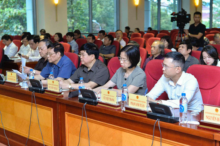 Các đại biểu tham dự phiên họp.