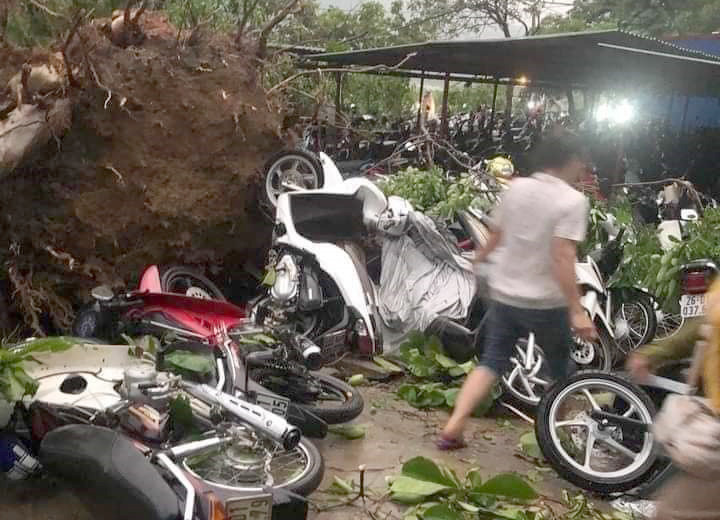 337 ngôi nhà ở Sơn La bị tốc mái, đổ sập do gió lốc ảnh 2