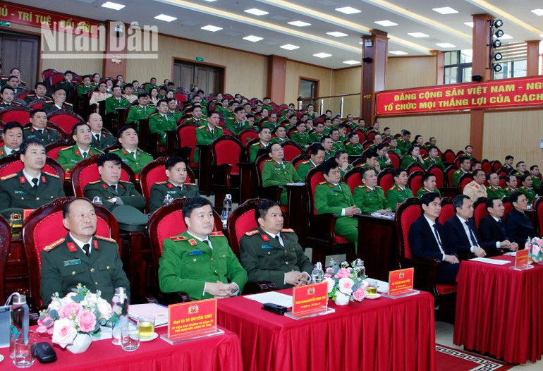 Các đại biểu dự hội nghị công an toàn tỉnh Sơn La. Các đại biểu dự hội nghị công an toàn tỉnh Sơn La.