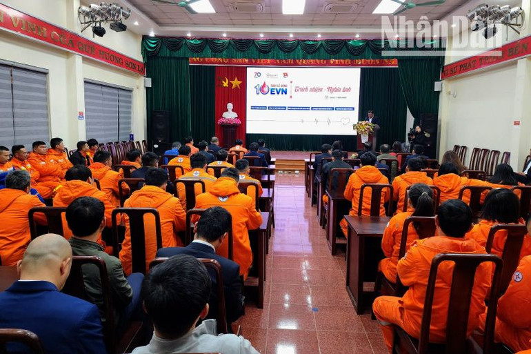 Tuần lễ hồng EVN được tổ chức thường niên tại tỉnh Sơn La.