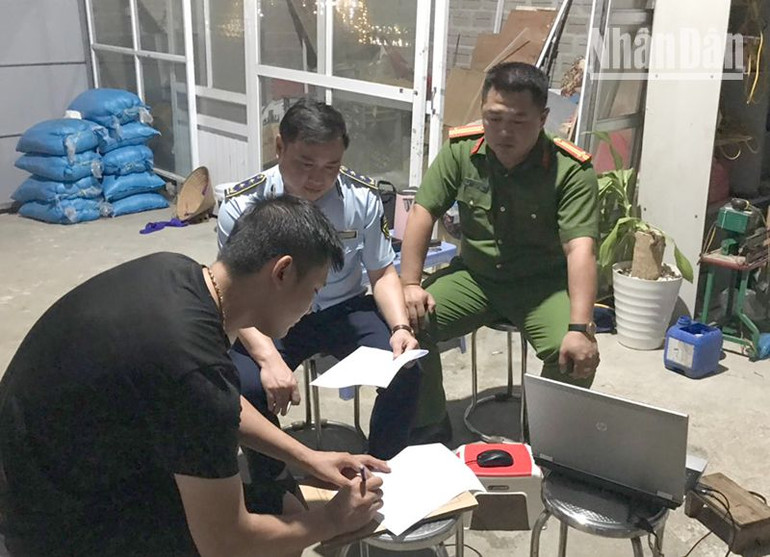 Xử phạt cơ sở sản xuất kem sữa ở Sơn La với nhiều lỗi vi phạm ảnh 1