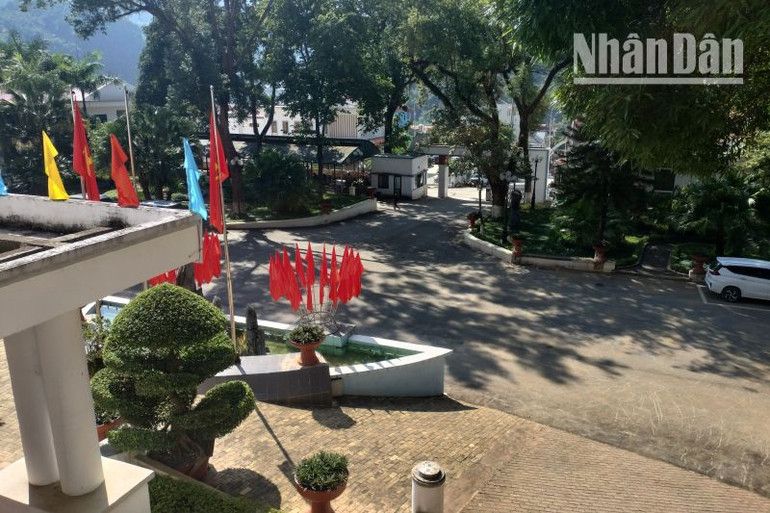 Sân Trung tâm Hành chính-Chính trị huyện Thuận Châu, tỉnh Sơn La.