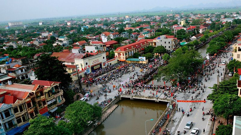 Huyện Kim Sơn hôm nay. (Ảnh: ANH TUẤN)