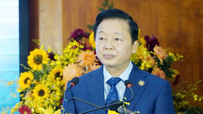 Phó Thủ tướng Chính phủ Trần Hồng Hà phát biểu chỉ đạo.