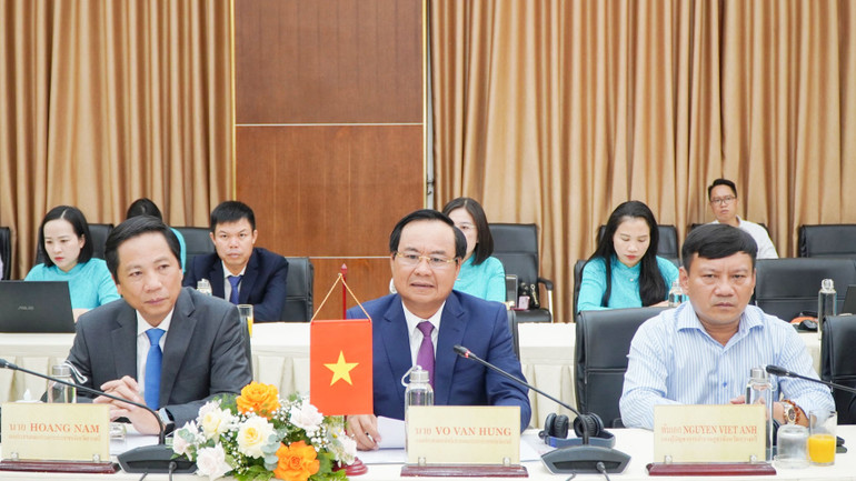 Phó Bí thư Tỉnh ủy, Chủ tịch Ủy ban nhân dân tỉnh Quảng Trị Võ Văn Hưng kỳ vọng hai tỉnh ký kết kế hoạch hợp tác phát huy được những thế mạnh, tiềm năng tương đồng.