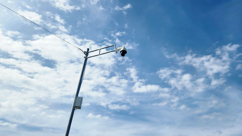 Camera giám sát hành vi vi phạm trong lĩnh vực môi trường.