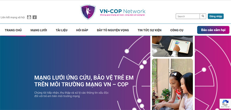 Mạng lưới ứng cứu và bảo vệ trẻ em trên môi trường mạng VN-CON.VN. Mạng lưới ứng cứu và bảo vệ trẻ em trên môi trường mạng VN-CON.VN.