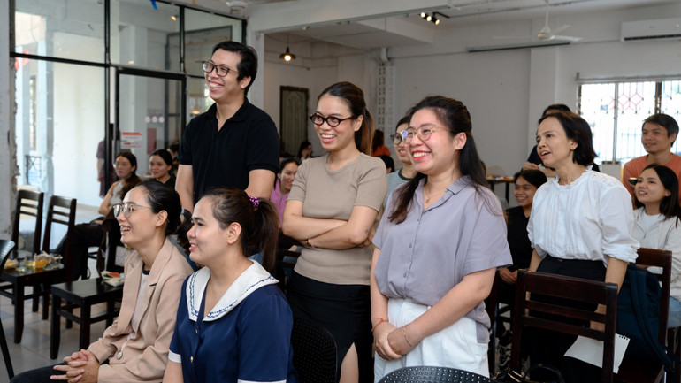 Tỷ lệ nam giới tham gia các sự kiện trong khuôn khổ sáng kiến dao động từ 20 đến 30%, gồm cả sinh viên, giảng viên và các chuyên gia đến từ nhiều lĩnh vực.