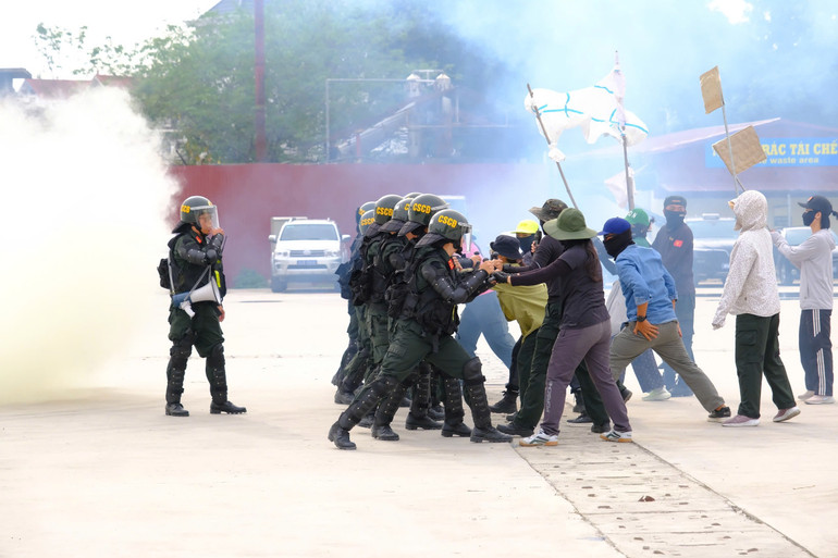 Diễn tập tác chiến sẽ theo đúng tiêu chuẩn, quy định của Liên hợp quốc, luật pháp quốc tế.