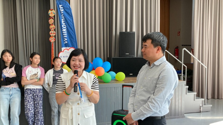 Tiến sĩ Nguyễn Thụy Anh đã có nhiều trao đổi thú vị.